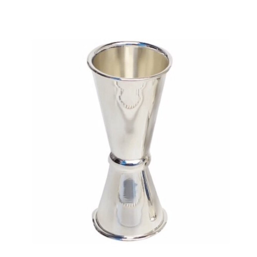 Jigger japansk stil silverpläterad