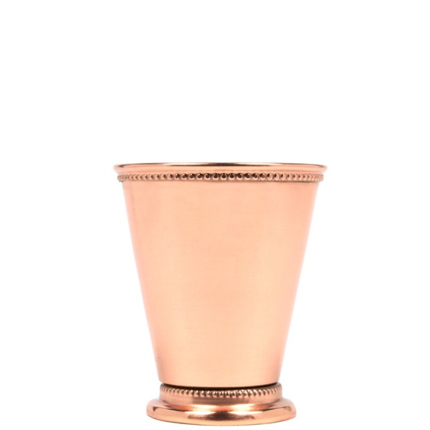 Julep drinkglas kopparpläterad mugg