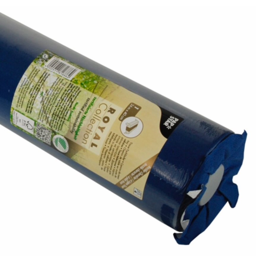 Tischläufer aus Tissue, blau