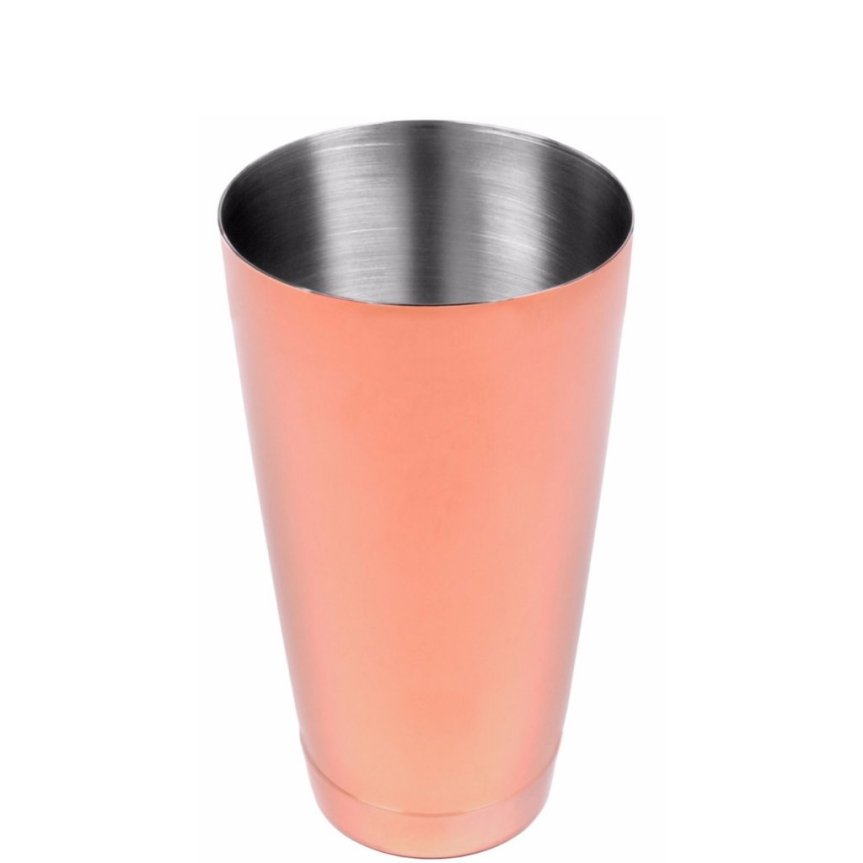 Bostonshaker verkupfert