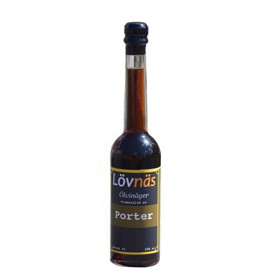 Lövnäs ölvinäger beer vinegar Porter