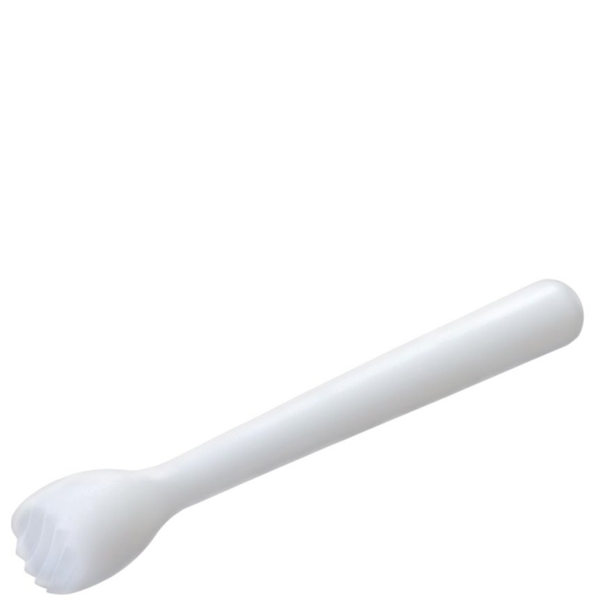 Muddler plast skårad vit