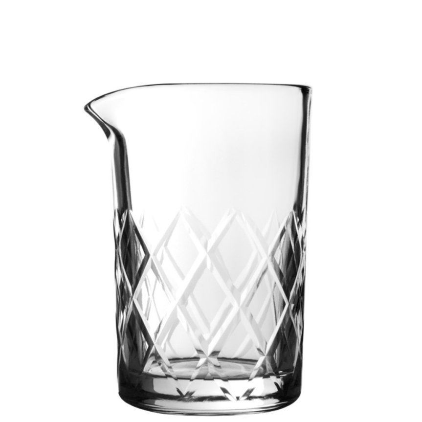 Ayoama Yarai Japanese japanskt rörglas mixing glass 410 ml