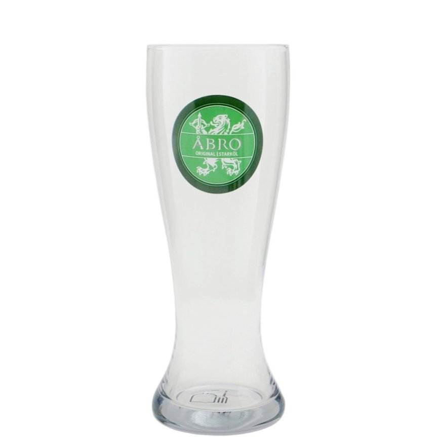 Åbro ölglas beer glass