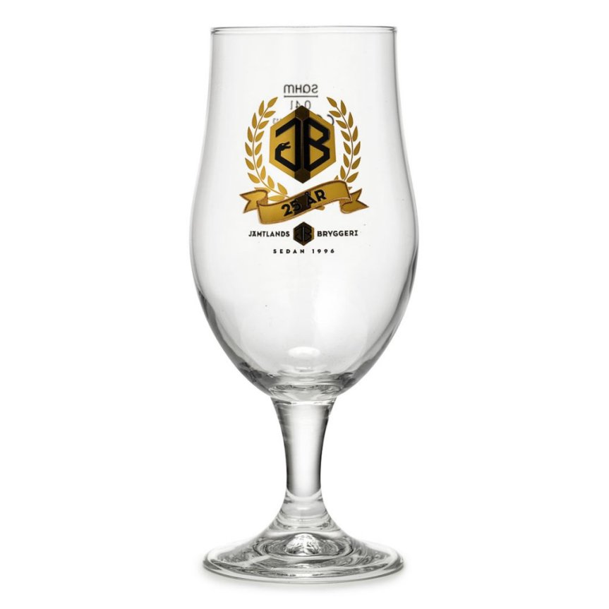 Jämtlands Bryggeri ölglas jubileumsglas 40 cl