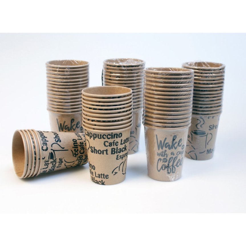 Kaffemugg i papper 25 cl 15 pack