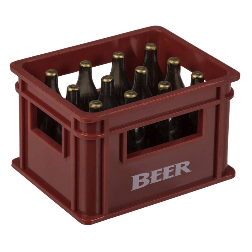Flaschenöffner Bierkasten, magnetisch