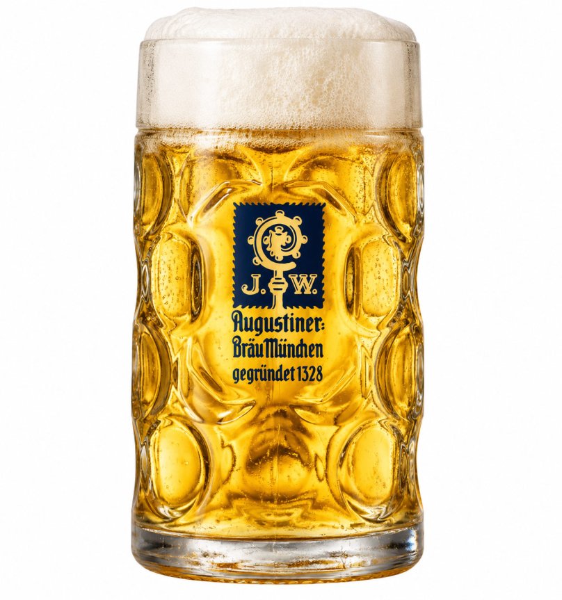 Zoombild von Augustiner Bräu Bierkrug 1 Liter