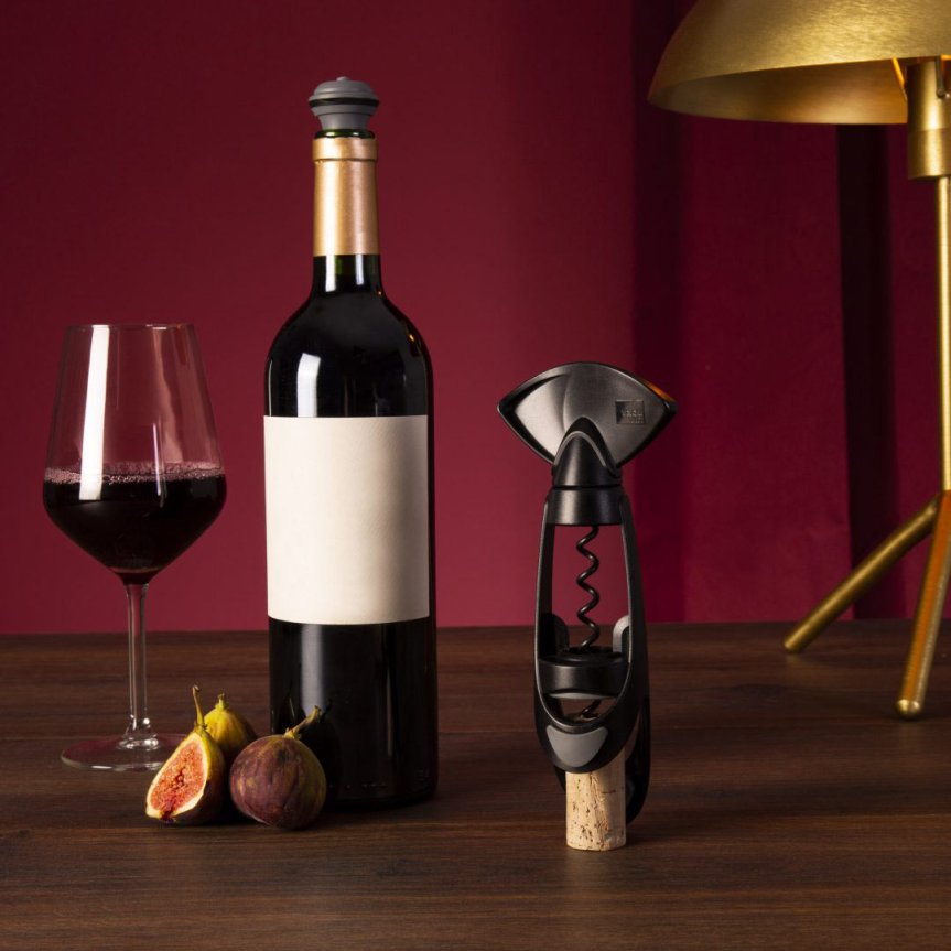 Zoombild von Vacu Vin Twister Korkenzieher Schwarz