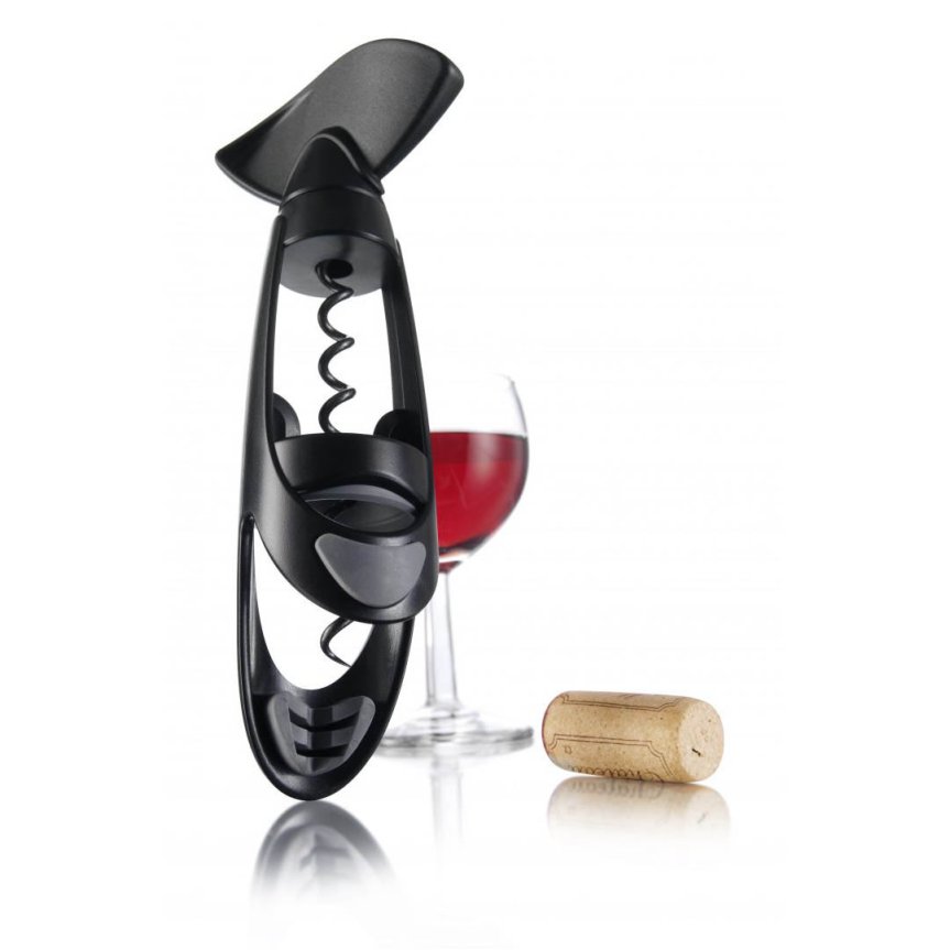 Zoombild von Vacu Vin Twister Korkenzieher Schwarz