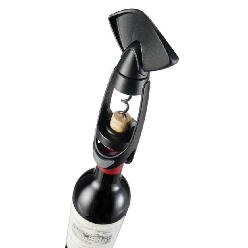 Zoombild von Vacu Vin Twister Korkenzieher Schwarz
