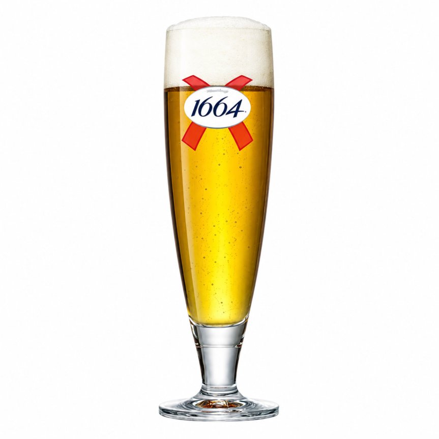 Zoombild von Kronenbourg 1664 Bierglas 40 cl