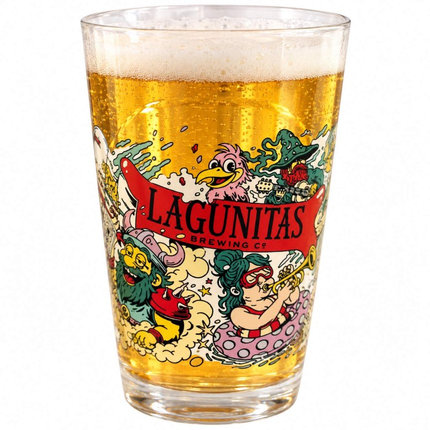 Zoombild von Lagunitas Bierglas 40 cl