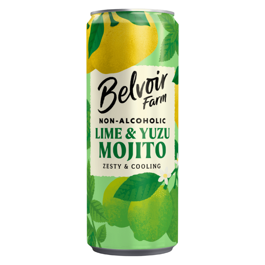 Belvoir Farm Alkoholfreier Lime & Yuzu Mojito 25 cl
