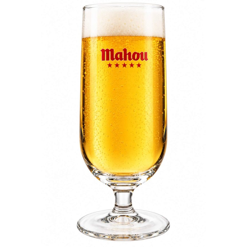 Zoombild von Mahou Bierglas 33 cl