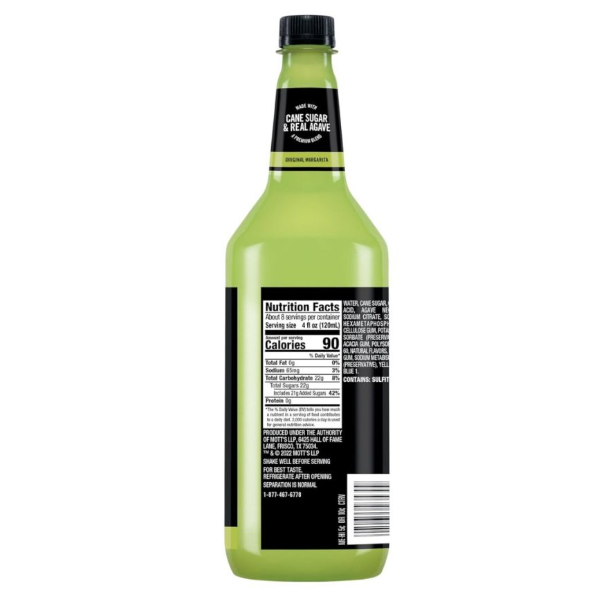 Mr & Mrs T Margarita Mix 1 liter