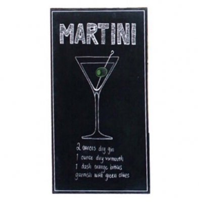 Väggskylt Martini