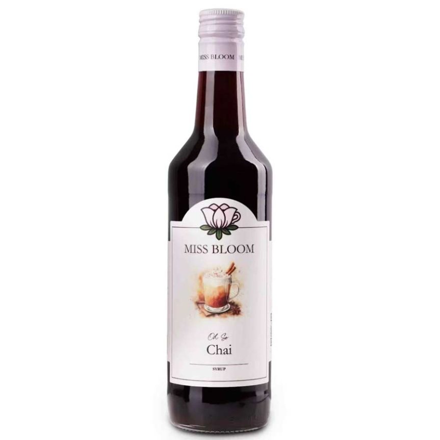Zoombild von Miss Bloom Chai-Sirup – Oh So Chai – 50 cl