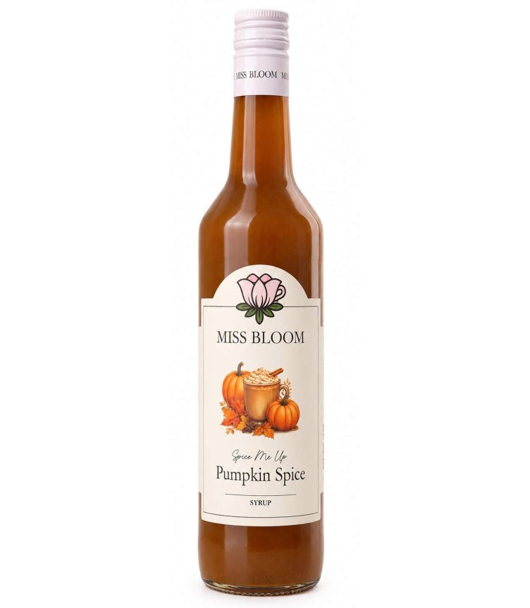 Zoombild von Miss Bloom Pumpkin Spice Syrup – 50 cl