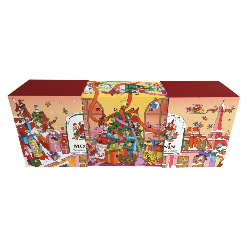 Zoombild von Monin Adventskalender – 24 Geschmacksrichtungen voller Inspiration