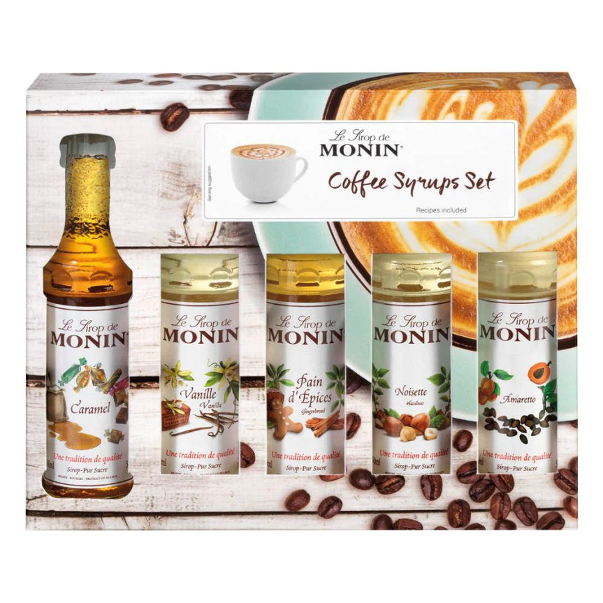 Monin Kaffeeset 5 x 5 cl