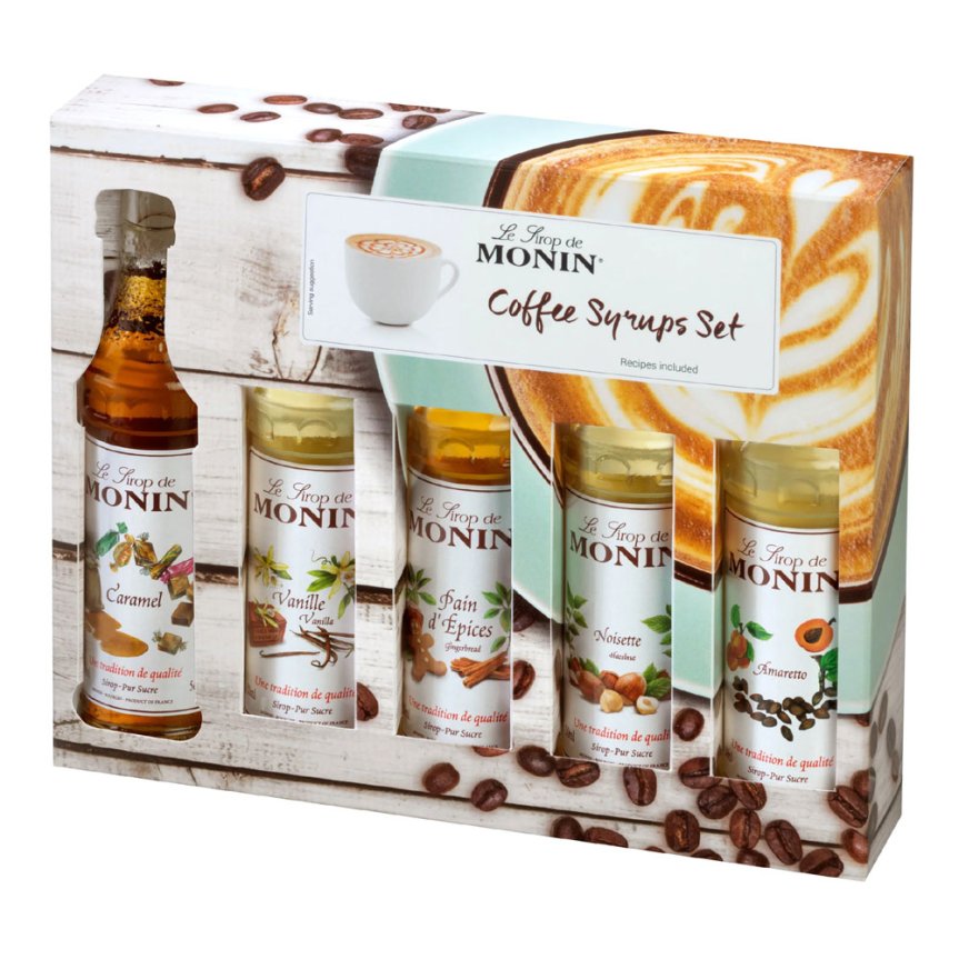 Monin Kaffeeset 5 x 5 cl