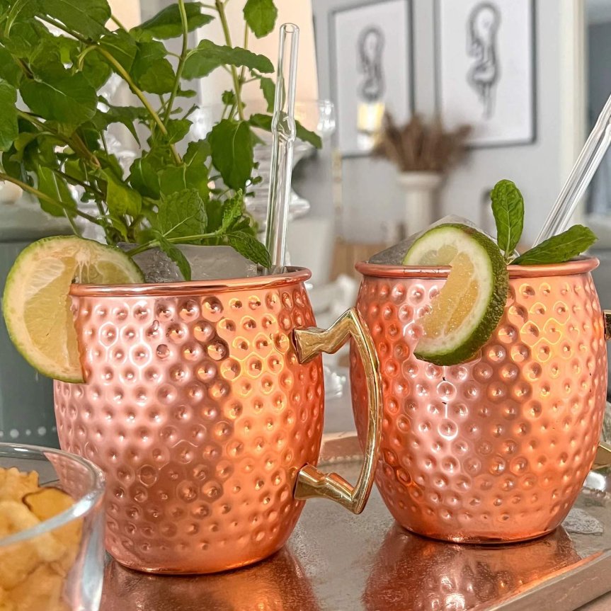 Zoombild von Moscow Mule Kupferbecher gehämmert 45 cl