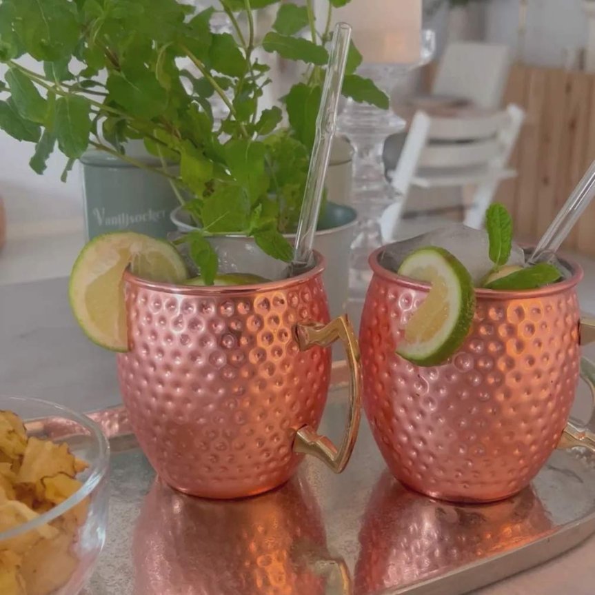 Zoombild von Moscow Mule Kupferbecher gehämmert 45 cl