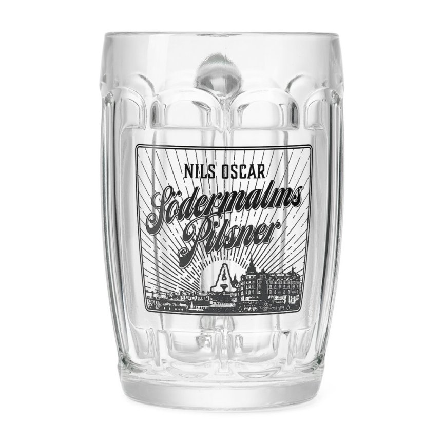 Nils Oscar Södermalmspilsner Bierkrug