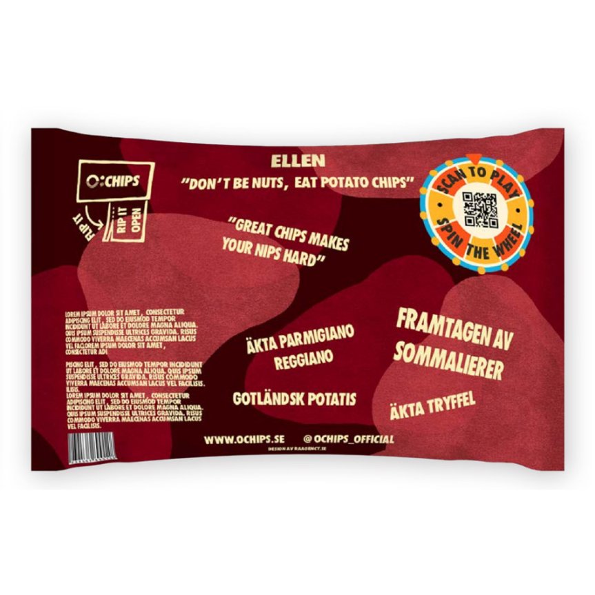 Chips für Rotwein - Trüffel, Parmesan 50 g
