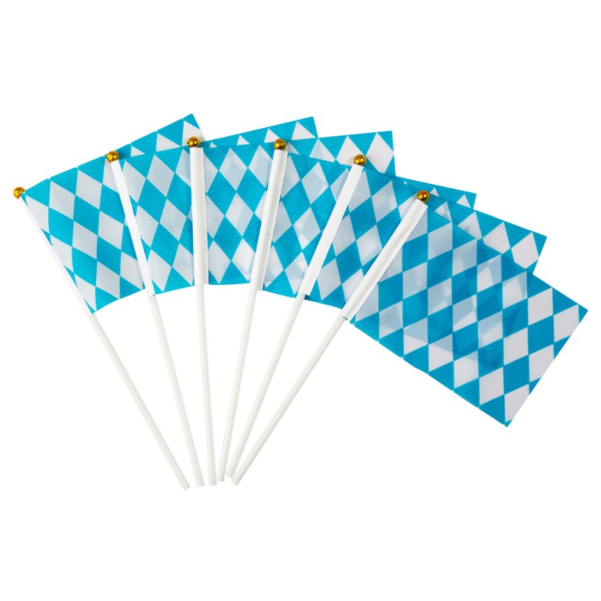 Handfahne Oktoberfest 6er-Pack