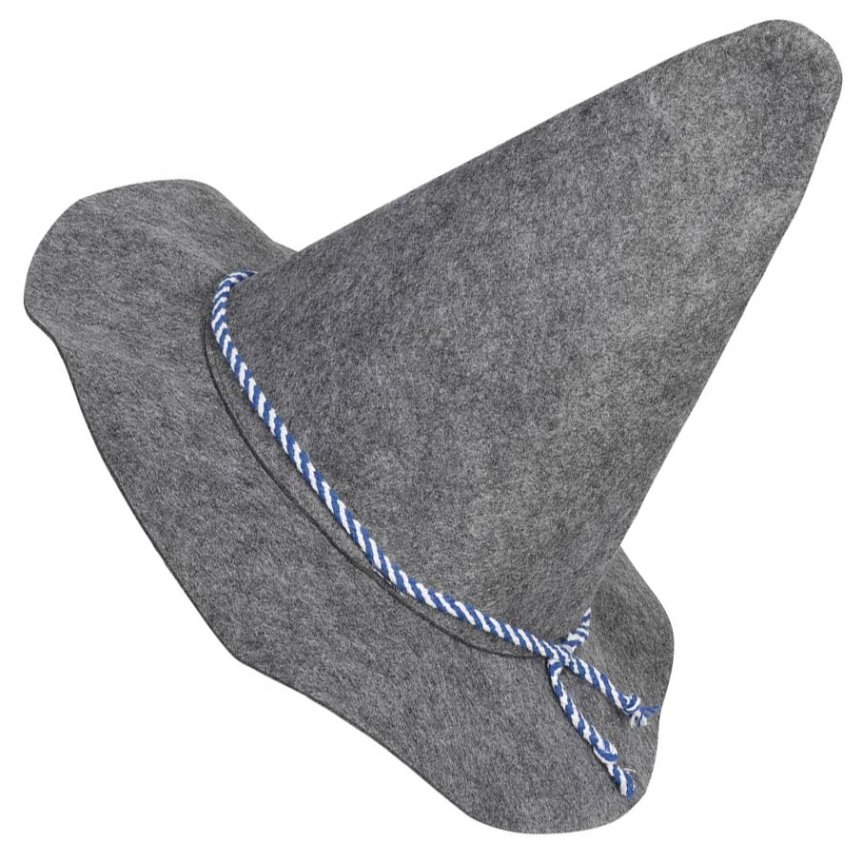 Oktoberfest Tall Hat grau