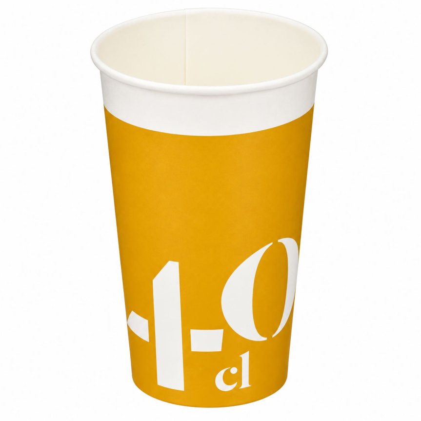 Zoombild von Papierbiergläser 40 cl 50er Pack