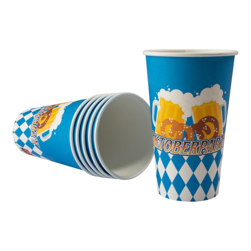 Zoombild von Papierbecher Oktoberfest 6er-Pack
