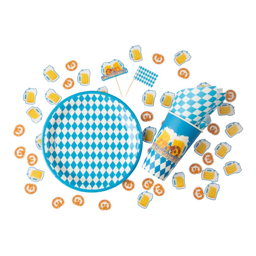 Oktoberfest papperstallrik 10-pack