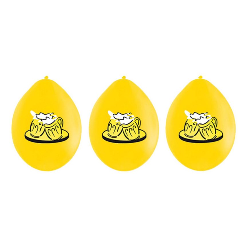 Partyballons mit Bieraufdruck