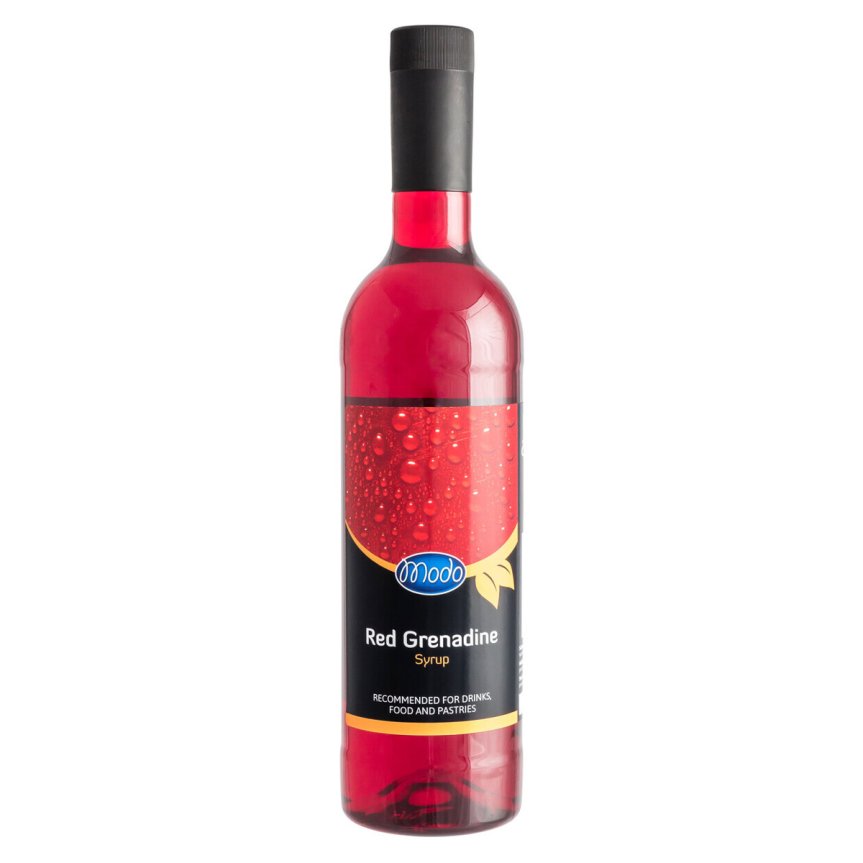 Roter Grenadinesirup Modo 75 cl PET-Flasche