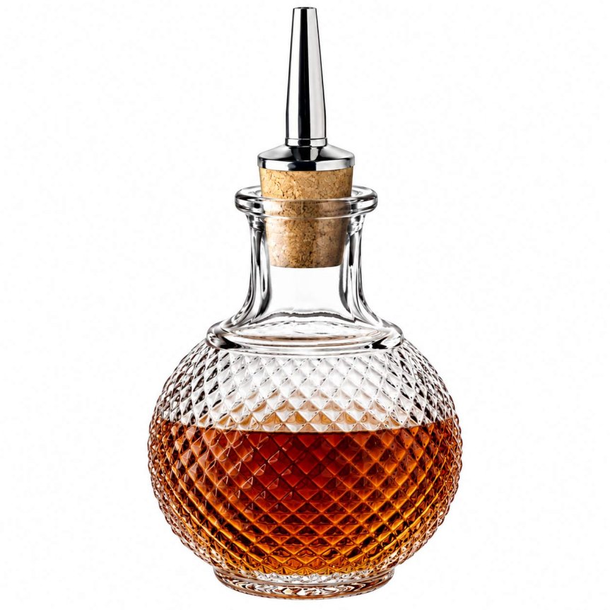 Zoombild von Runde Diamant-Streuflasche 22 cl mit Ausgießer