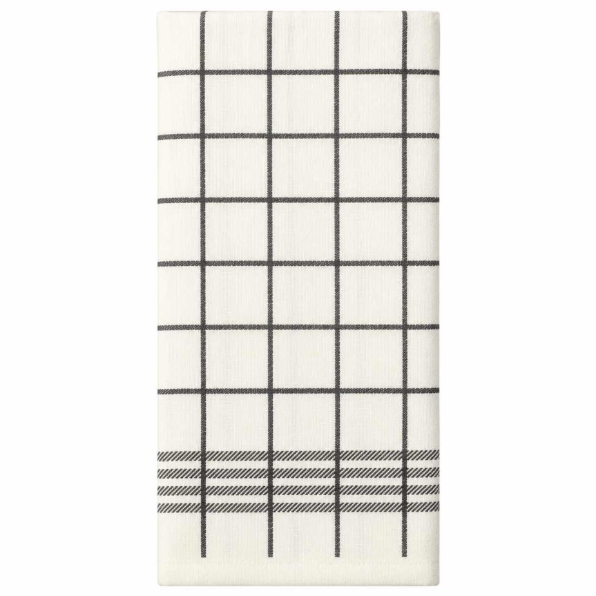 Zoombild von Servietten PUNTO 39 x 40 cm grau Kitchen Towel 30er-Pack