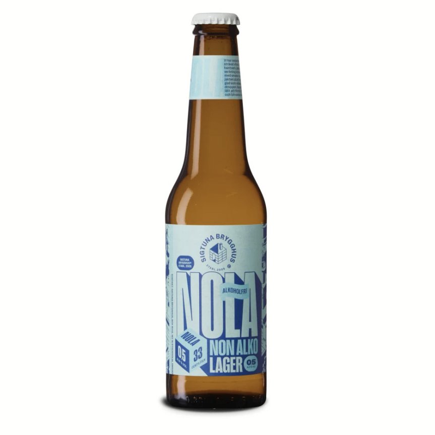 Sigtuna NO.LA Non Alco Lager 33 cl 0,5 %