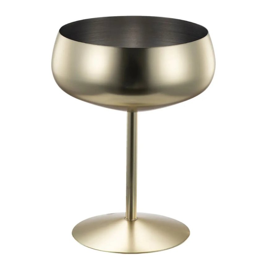 Goldglas Champagnerglas - Cocktailglas in Gold 45 cl