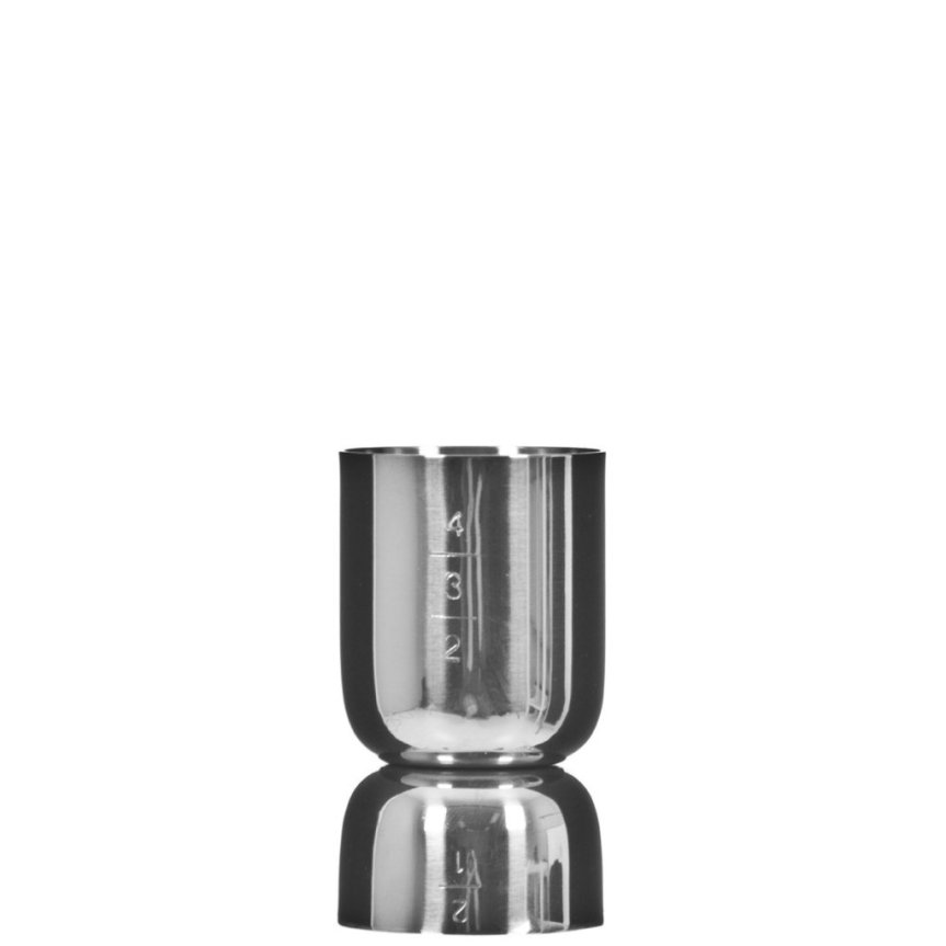 Sontell jigger i metall 3-5 cl