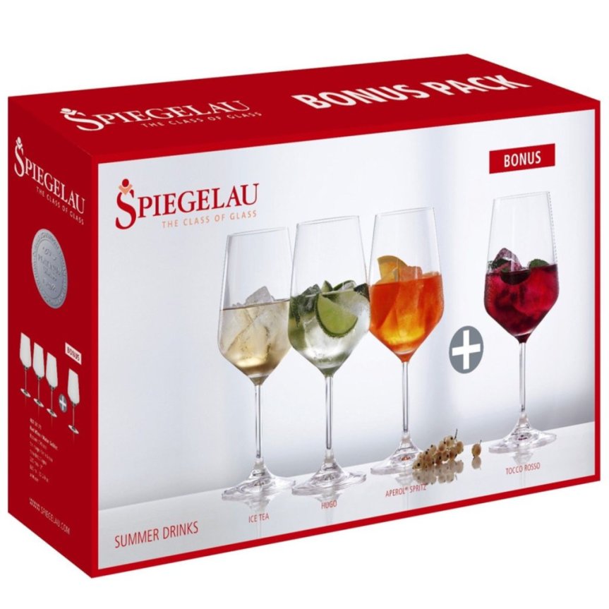 Spiegelau Summerdrinks Trinkgläser 4er-Pack