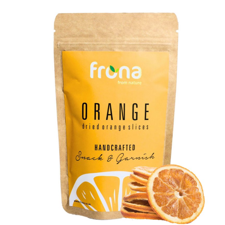Getrocknete Orangenscheiben Minipackung 10 Gramm