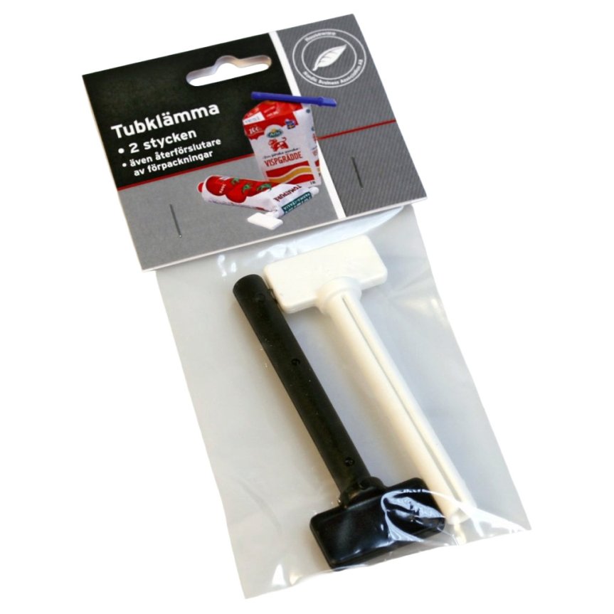 Tubklämma plast 2-pack