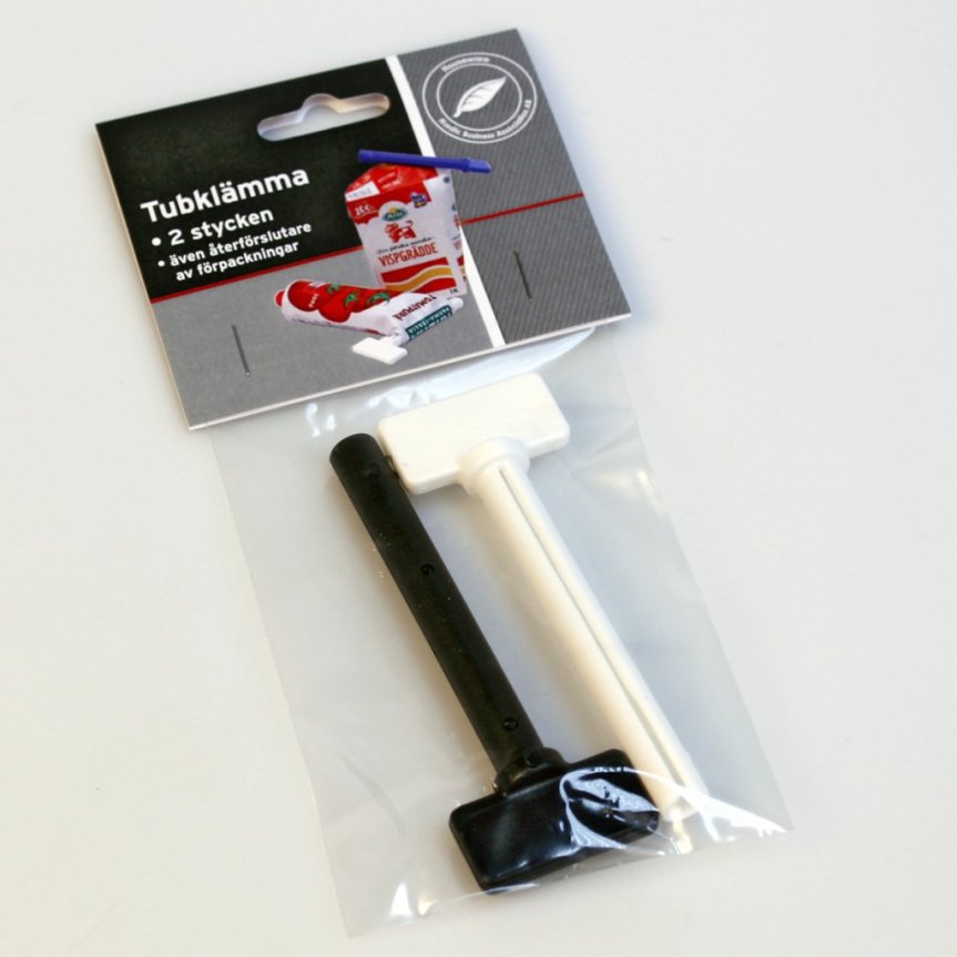 Tubklämma plast 2-pack