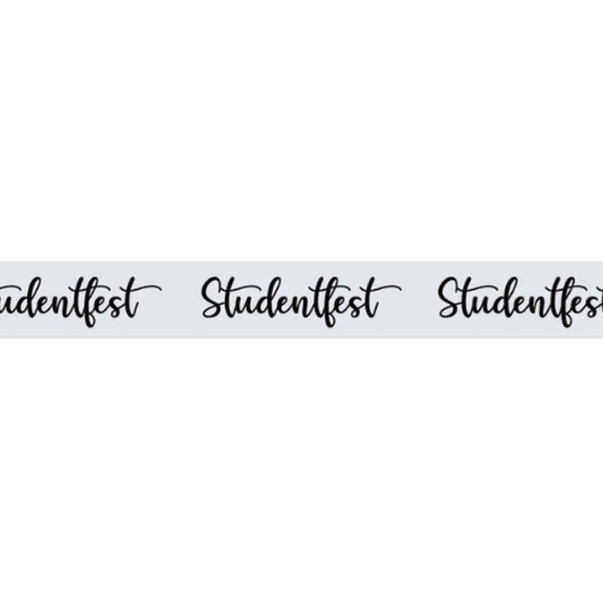 Warnband Studentenparty 6 Meter