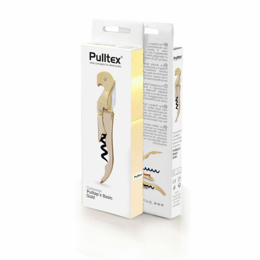 Weinöffner Pulltaps Basic Gold