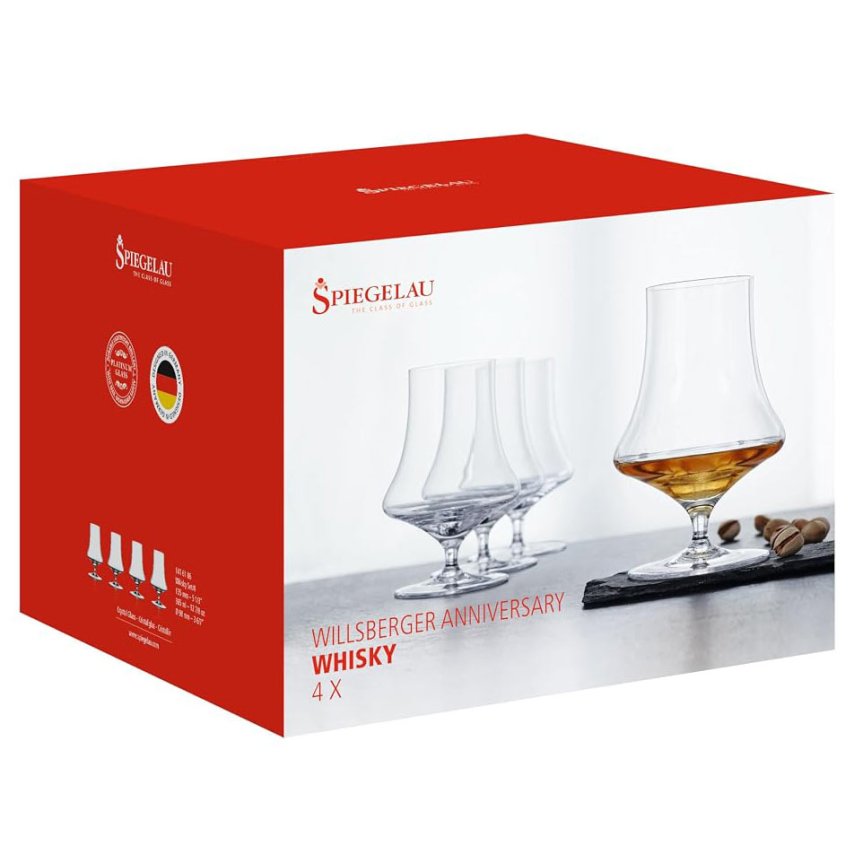 Zoombild von Willsberger Anniversary Whiskyglas 36 cl – 4er-Set