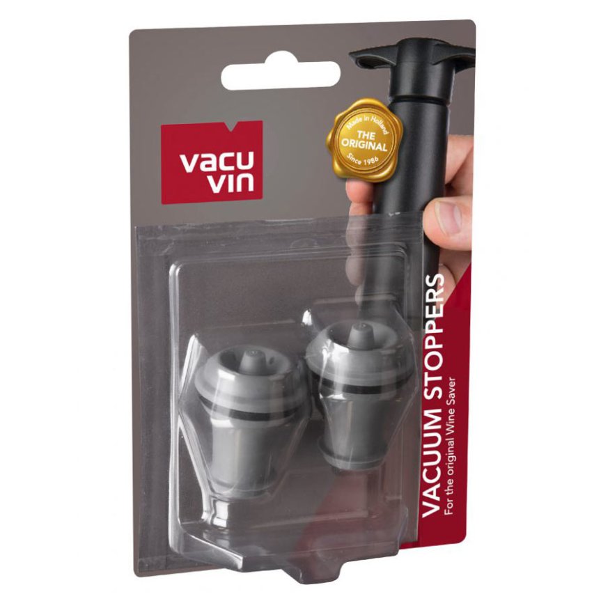 Zoombild von Vacu Vin Weinpumpen-Verschlüsse 2er-Pack